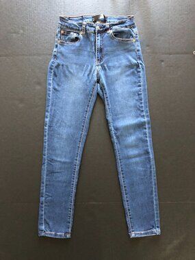 Monkey Ride Jeans Womens Size 5/27 Skinny Blue Denim
